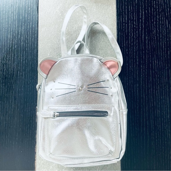 Kitty Backpack Silver - Picture 2 of 11